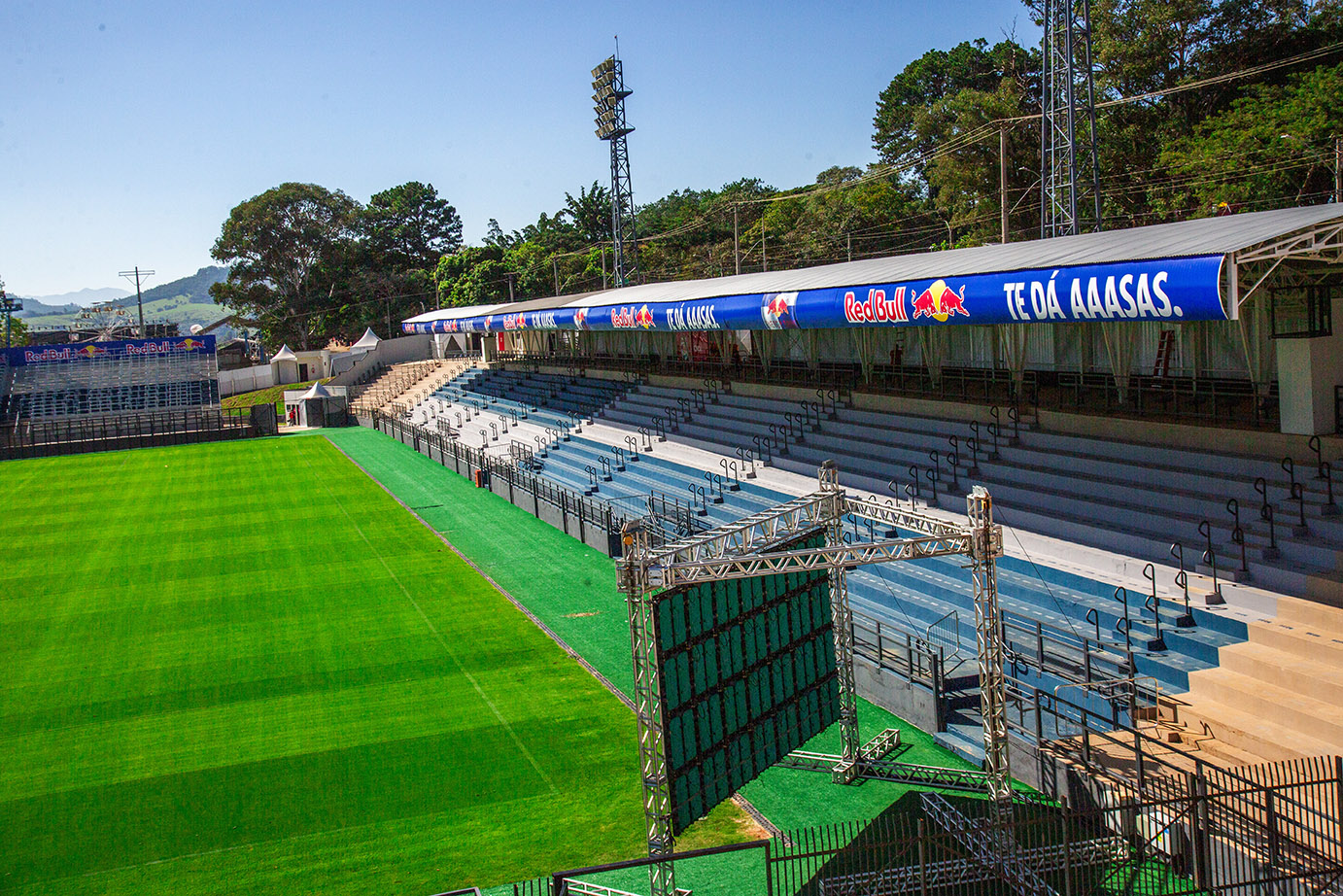 Ambientação Red Bull Bragantino